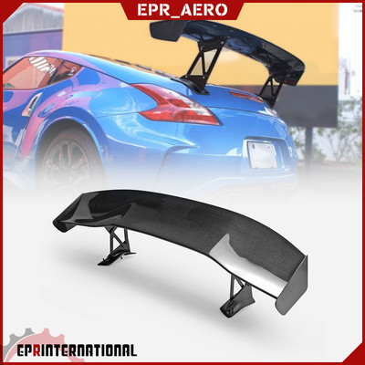 适用于日系370z Z34 改装Voltex2赛道碳纤GT大尾翼后扰流板定风翼