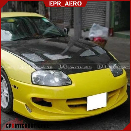 适用于丰田Supra MK4 93-98碳纤维EXG款大包围前杠后杠侧裙改装件