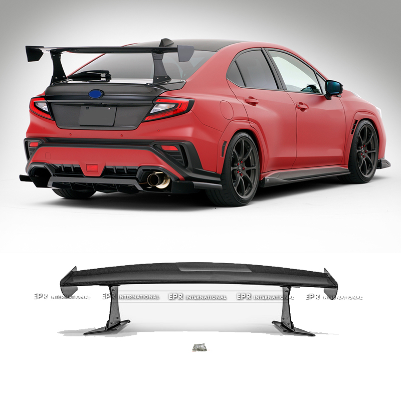 适用于斯巴鲁 WRX VBH 碳纤维GT大尾翼扰流定风翼改装包围轻量化
