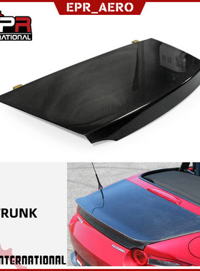 适用于Miata马自达MX5 ND RC原厂碳纤维改装 后尾盖 后备行李箱盖