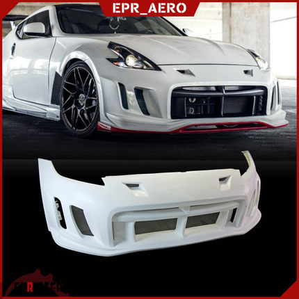 适用于日产370Z Z34 VARIS款改装大包围 前杠 前保险杠前包围前唇