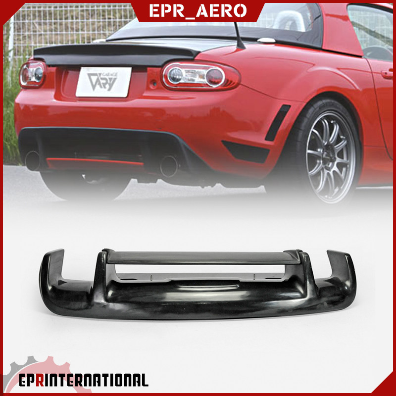 适用于Miata马自达MX5 NC汽车后包围改装 GVN 碳纤维后唇扰流底板