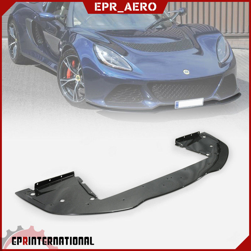 适用于路特斯莲花Lotus Exige S3 OEM原厂碳纤维改装前唇底板前铲