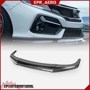 适用于本田两厢思域Civic FK7 GRD 碳纤维改装前唇前铲前下小包围