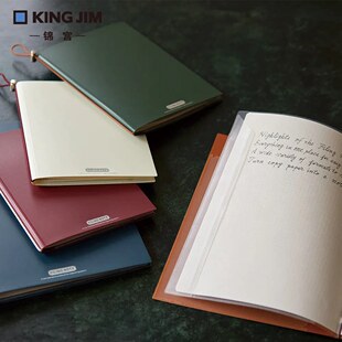 日本KINGJIM锦宫FILING NOTE归档笔记本资料分类收纳整理学生办公