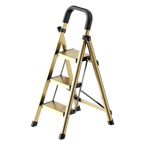 奥鹏铝合金梯子家用折叠人字梯加厚室内多功能楼梯伸缩爬梯小扶梯