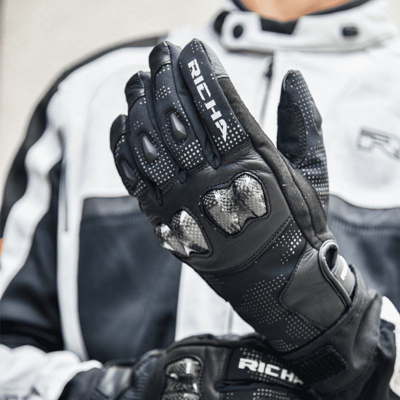 RICHA冬季保暖骑士手套