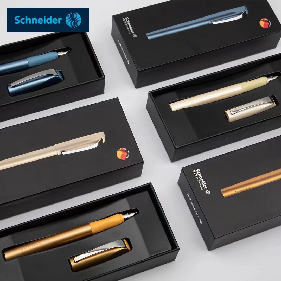 schneider/施耐德定制刻字德国进口schneider施耐德钢笔克里普斯ef
