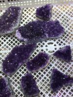 Natural crystal, Uruguayan amethyst flower, amethyst cluster, amethyst block, amethyst cave and calcite co-occurring mineral ornament thumbnail 8