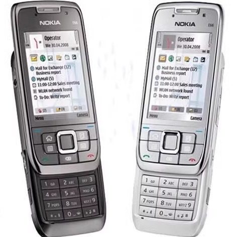 Nokia/诺基亚E66手机超薄金属滑盖移动联通工作老人学生戒网手机