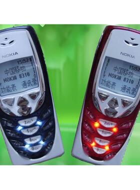 Nokia/诺基亚8310经典老款蓝屏按键直板保密学生备用怀旧老人手机
