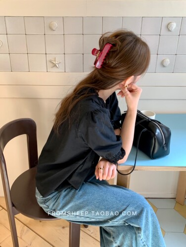FromSheep~韩国进口气质醋酸抓夹