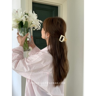 BetterMood自制 夹子高级感后脑勺发抓夹 韩国醋酸发夹女2025新款