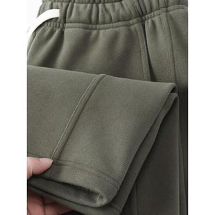 男款 弯刀卫裤 秋冬直筒休闲裤 冬季 子 Mostarsea 加绒运动裤 重磅美式