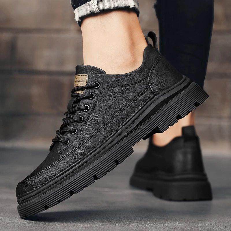 正品牌高档潮高端真皮男鞋春季2024男士黑色商务正装休闲皮鞋软皮,运动鞋new,板鞋,淘宝优惠券,粉丝福利购,淘宝优惠卷