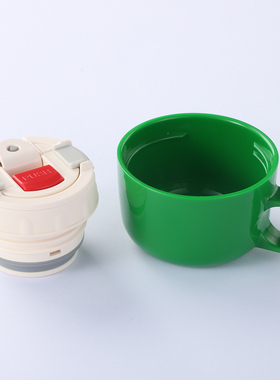 儿童保温杯带手柄外盖 适用于虎牌保温水壶MML/MBR/MBJ/中栓配件