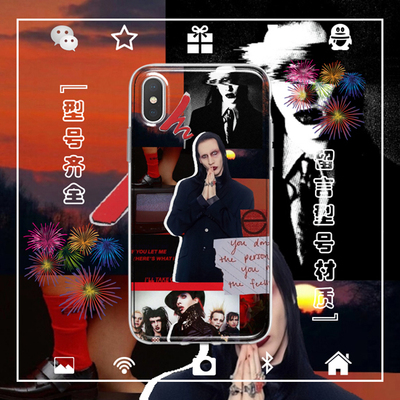 玛丽莲曼森Marilyn Manson手机壳适用于iphone17苹果123456XS安卓