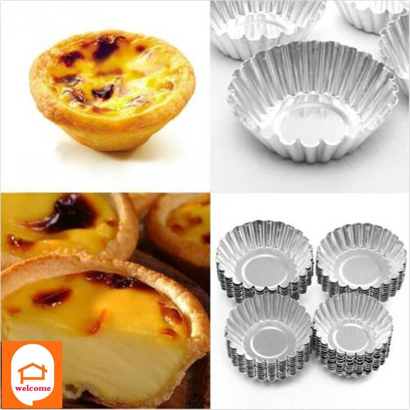 Azerin 10pcs Egg Tart Aluminum Cupcake Cake Cookie Mold Puddin the Diapers/Care/Feeding/Push lathe , Other baby supplies  category - from Buy2taobao.com to provide professional Taobao agent buy service