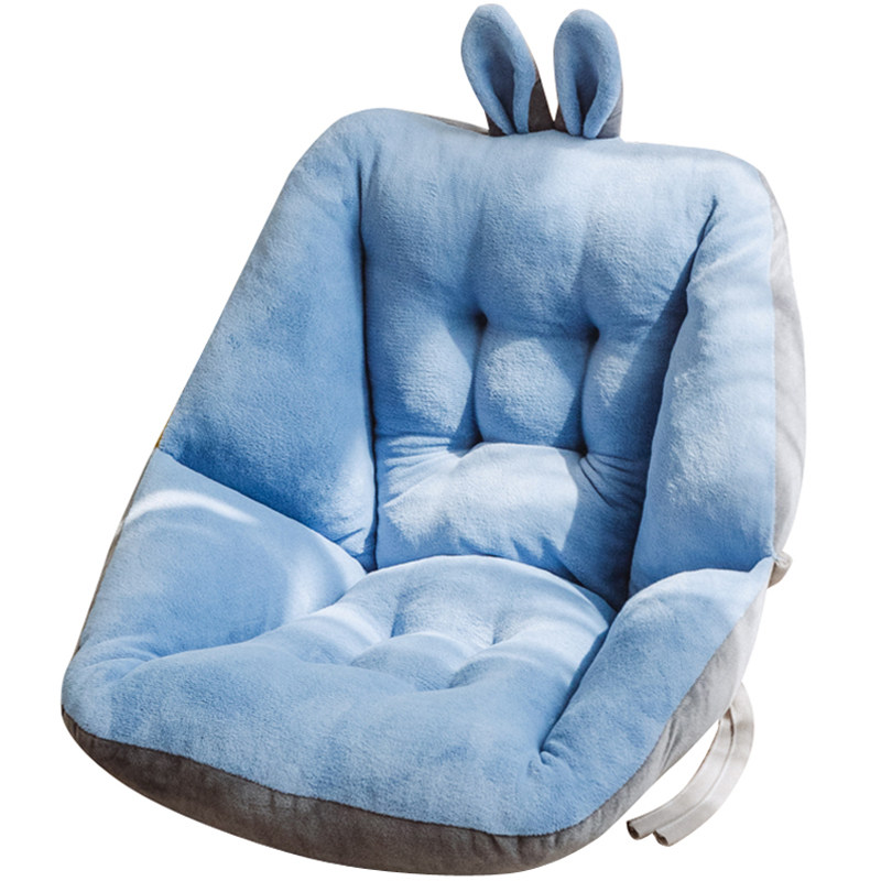 精选坐垫靠垫一体办公室久坐护腰椅垫靠背学生电脑椅冬季加厚女屁