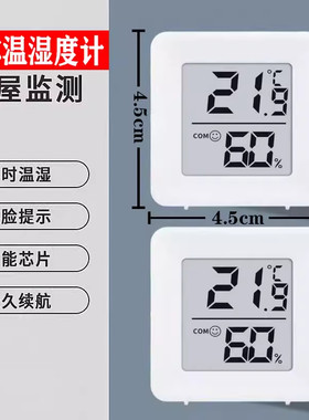 电子室内温湿度计测干湿冷暖