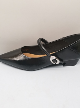 2025秋季新款女鞋红蜻蜓正品BQ62003851低跟尖头职业百搭通勤女单