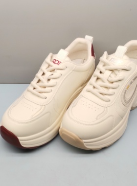 春秋新款老爹鞋女红蜻蜓MBC78921001时尚休闲厚底增高MBC78921002