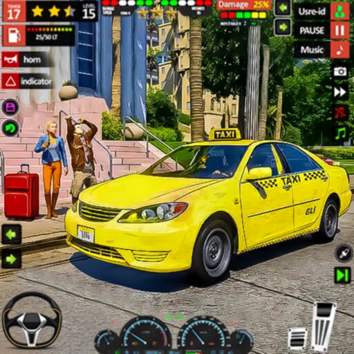 Cab Simulator Game Taxi Game-元宝代