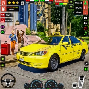 元 Cab Taxi Game 宝代肝代打护航带图陪玩金币 Simulator