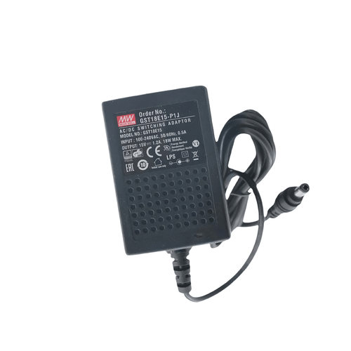 明纬电源 GST18U07-P1J  AC-DC高信赖性绿色工业用18W适配器