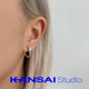 KANSAI蛇形耳扣耳钉女夏2023新款 洋气小众设计感高级个性 酷潮耳环