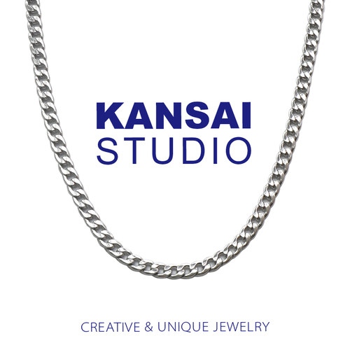 百搭基础款钛钢土酷项链