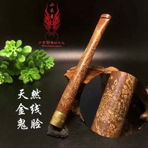 Золотая линия лицо призрак матто сплошной древесина фильтрация табака дымная сигарета маттиус чистящий фильтр мужской мелкий гладкий