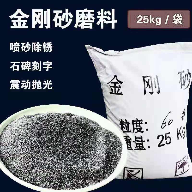 金刚砂料喷砂机磨料震动机金属抛光研磨石材刻字打磨除锈抛光