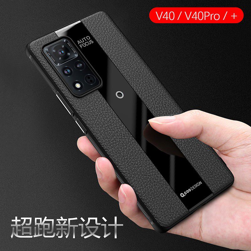 yok-an10手机壳华为荣耀v40新款高档男士honorv40防摔全包磨砂黑yokan