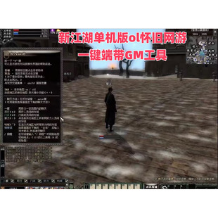 新江湖单机版ol怀旧网游一键端带GM工具