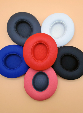 适用原装solo3 wireless耳罩耳机棉solo2 wireless耳机套更换配件