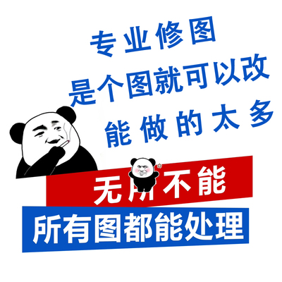 ps修图专业P图片处理无痕改PDF文字去水印抠图批图在线照片修改