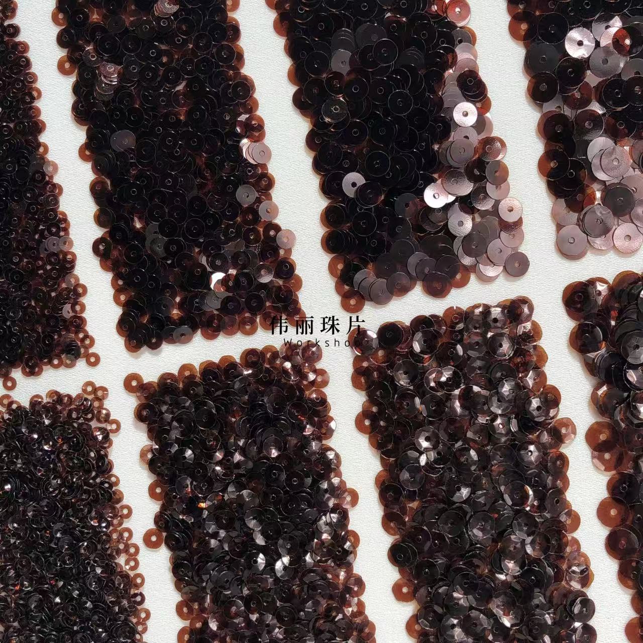 深棕色高温纯透明片色系