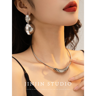 MD进进精选【品质生活】气质时尚百搭简约锁骨链调节项链