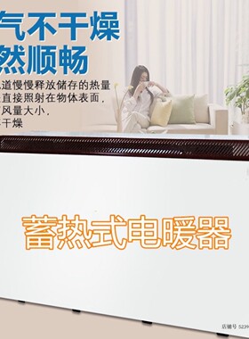 蓄热砖式储热电暖气固体蓄电取暖