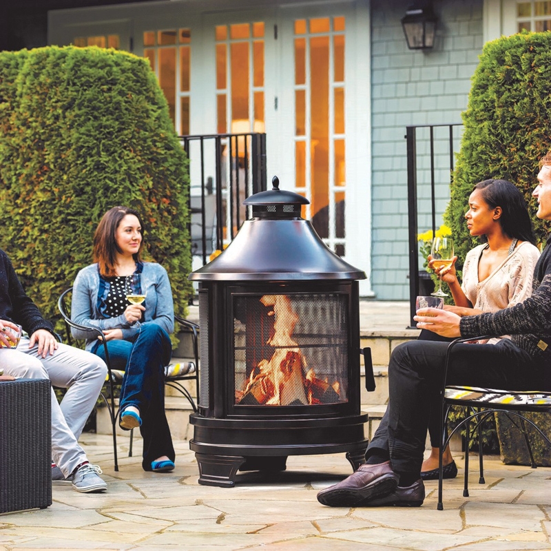 庭院露台烤火炉花园木炭烧烤架别