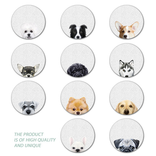 yeap！耐脏防滑吸汗耐高温静音耐磨多用途鼠标垫宠物狗狗