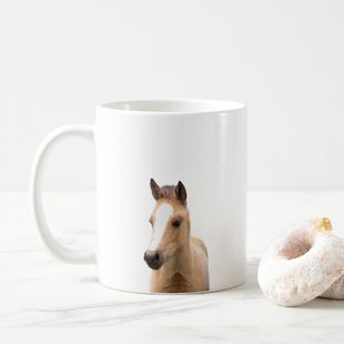 可愛個性 yeap 動物陶瓷耐高溫十二生肖馬屬相horse咖啡牛奶馬克杯