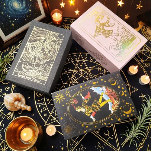 韦特Tarot磁吸翻盖收纳塔罗卡盒6