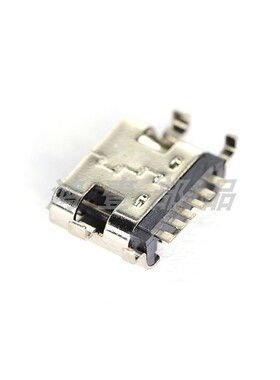 厂家直销沉板0.8TYPE-C接口母座HY-TC-CB08L68 6P贴片式充电口