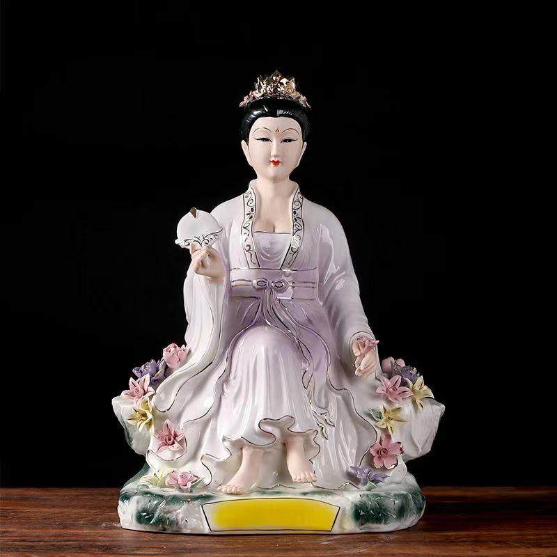陶瓷百花仙子花神花仙娘娘摆件