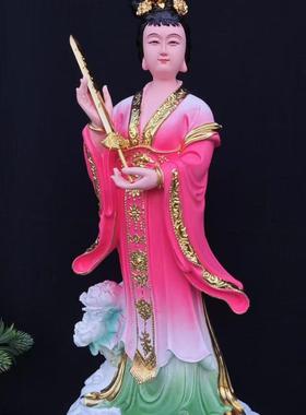 16寸19寸七仙女神像七姐妹七公主仙姑姑娘神位真身佛堂供奉神像体