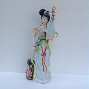 陶瓷七仙女神像家用摆件