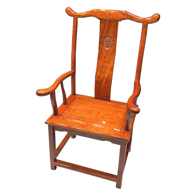 巴花官帽椅围椅全实木