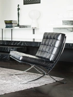 Стул Барселона Северный Дизайнер Одинокий диван Барселона Кресло для кофейного столика.